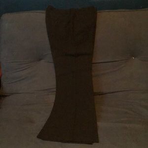 New York & Company Black Boot-Cut Slacks